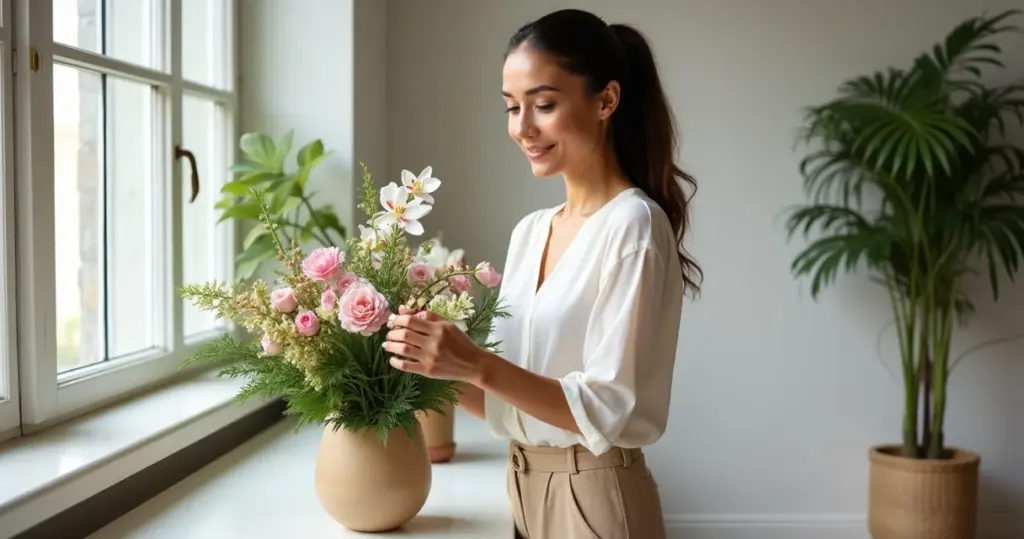 18 Ideias de Flores Artificiais para Decoração Sem Manutenção