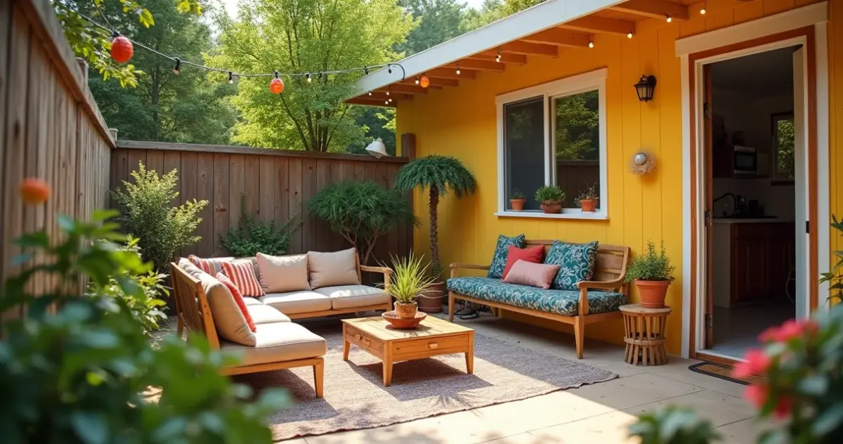 5 Ideias Criativas Decoração Quintal de Pobre: Transforme Já! 5 Ideias Criativas Decoração Quintal de Pobre: Transforme Já!