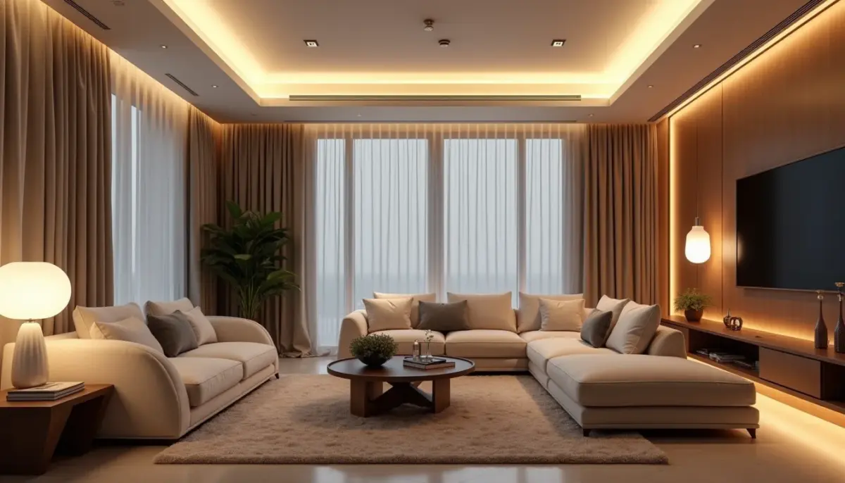 Iluminação de Gesso na Sala: 5 Ideias Que Transformam Seu Espaço Iluminação de Gesso na Sala: 5 Ideias Que Transformam Seu Espaço