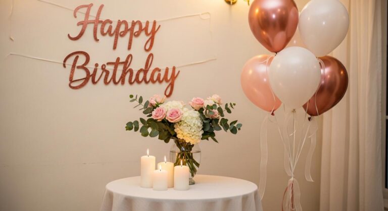 Decoração de Aniversário Simples Feminina: 7 ideias que encantam