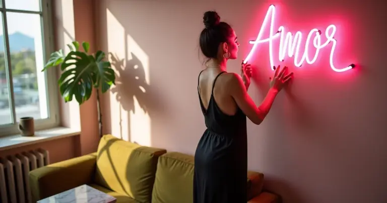 25 Ideias de Letras em Neon para Decoração + Dicas Que Ninguém Conta 25 Ideias de Letras em Neon para Decoração + Dicas Que Ninguém Conta