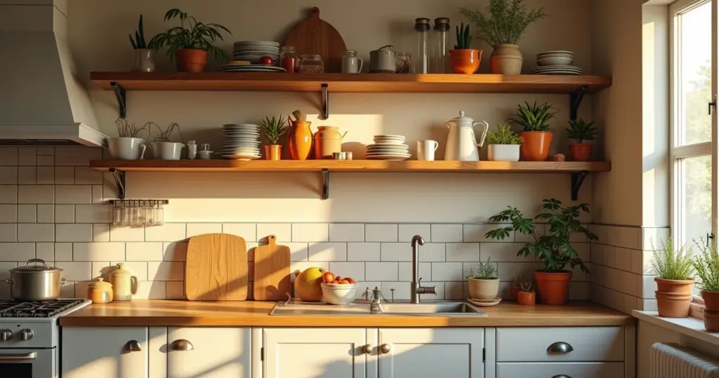 Prateleira Cozinha Decoração: 7 Ideias para Transformar seu Espaço
