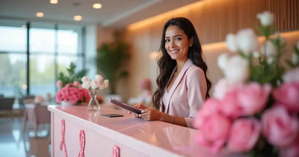 22 Ideias de Recepção Outubro Rosa que Acolhem e Conscientizam