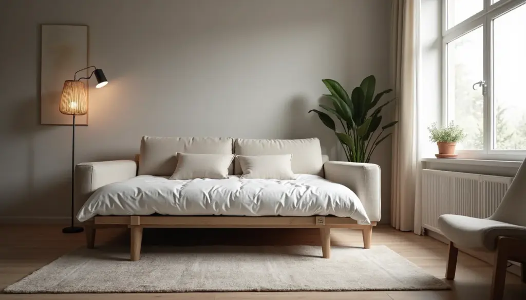 Sala Pequena? Transforme-a com um Sofá Cama Inteligente!