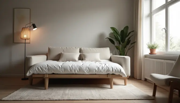 Sala Pequena? Transforme-a com um Sofá Cama Inteligente!
