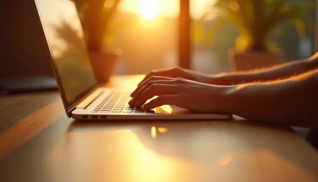 A altura de uma mesa que acaba com dores nas costas e joelhos