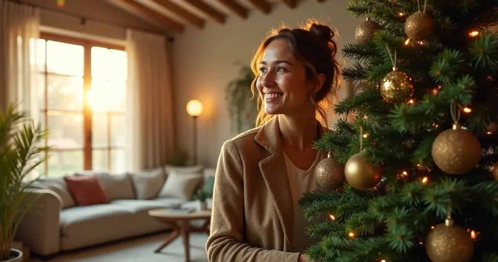 Aluguel de árvore de Natal: decoração profissional sem trabalho algum