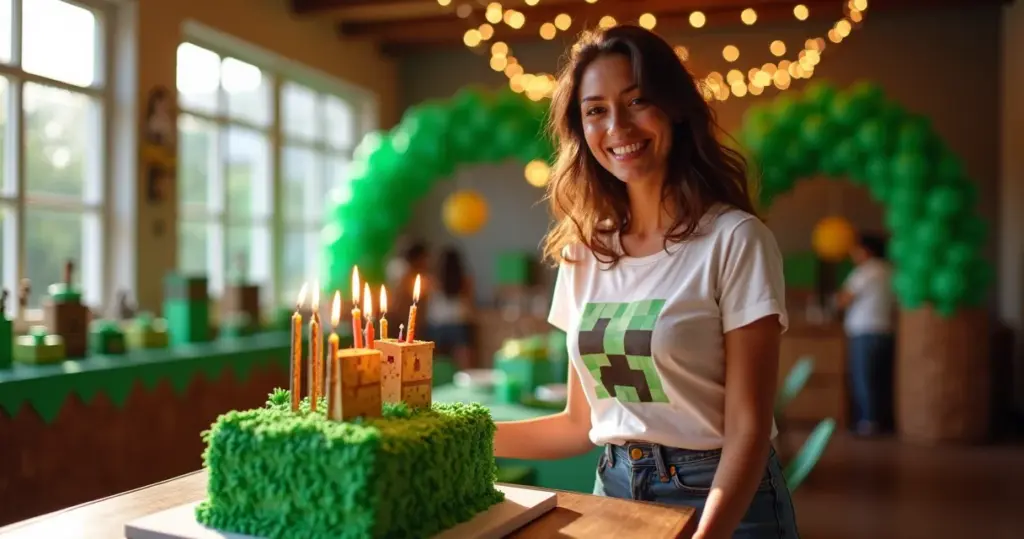 27 Ideias de Aniversário Minecraft Decoração que Vão Deixar a Criançada de Boca Aberta