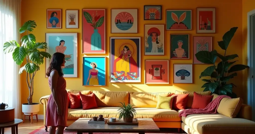 27 Ideias de Arte na Parede que Vão Transformar Seu Espaço em 2026