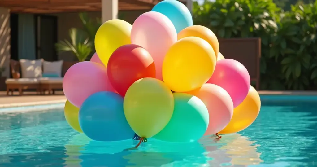 7 Ideias de Balões na Piscina Decoração que Vão Arrasar na Sua Festa