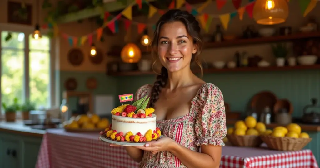 4 Estilos + 3 Dicas: Bolo Decoração Festa Junina Que Não Erra a Magia