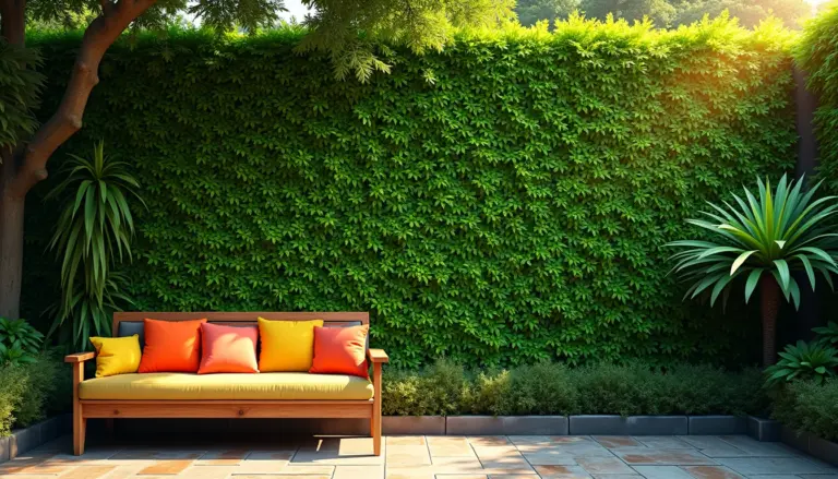 47 Ideias de Cerca Verde para Jardim que Crescem Rápido
