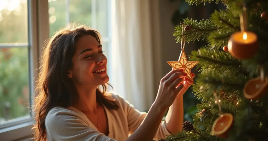 Como fazer uma decoração de Natal simples que parece profissional