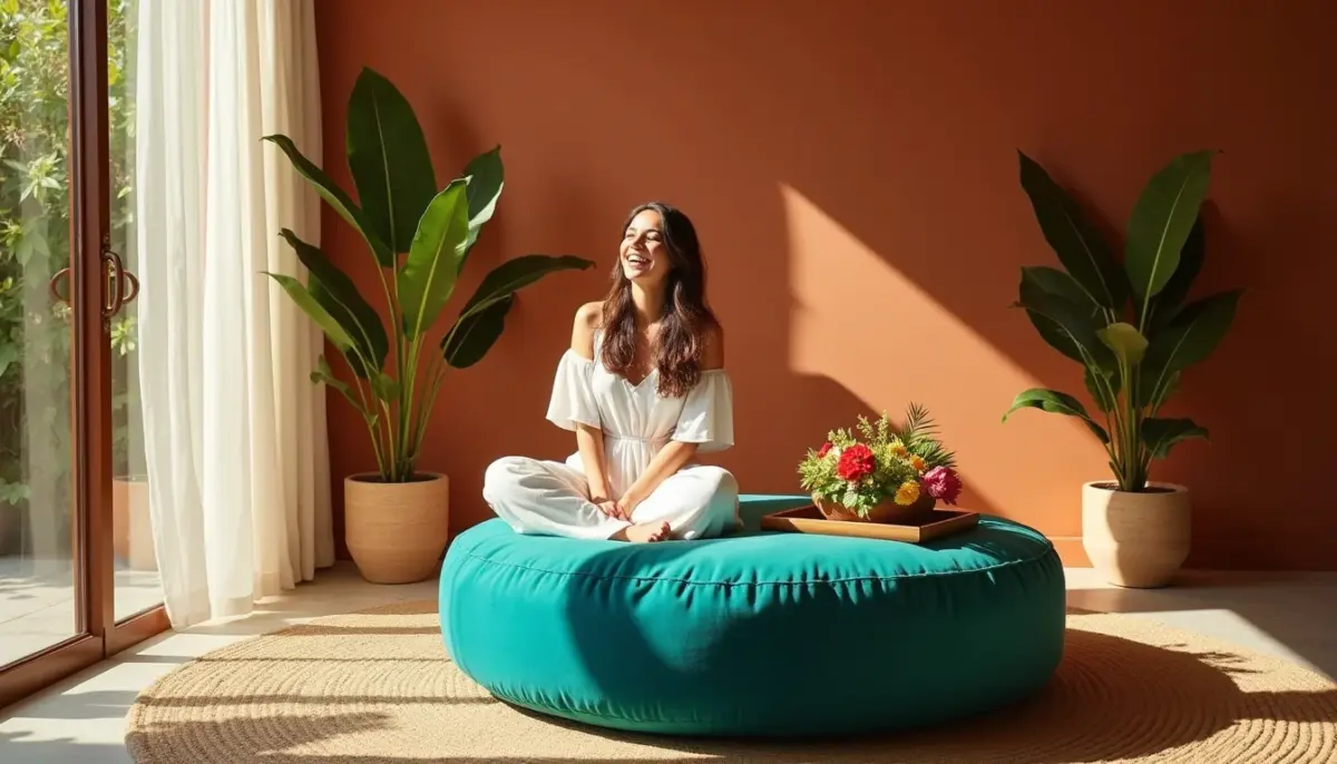 47 Ideias de Como Usar Puff na Decoração da Sala sem Errar