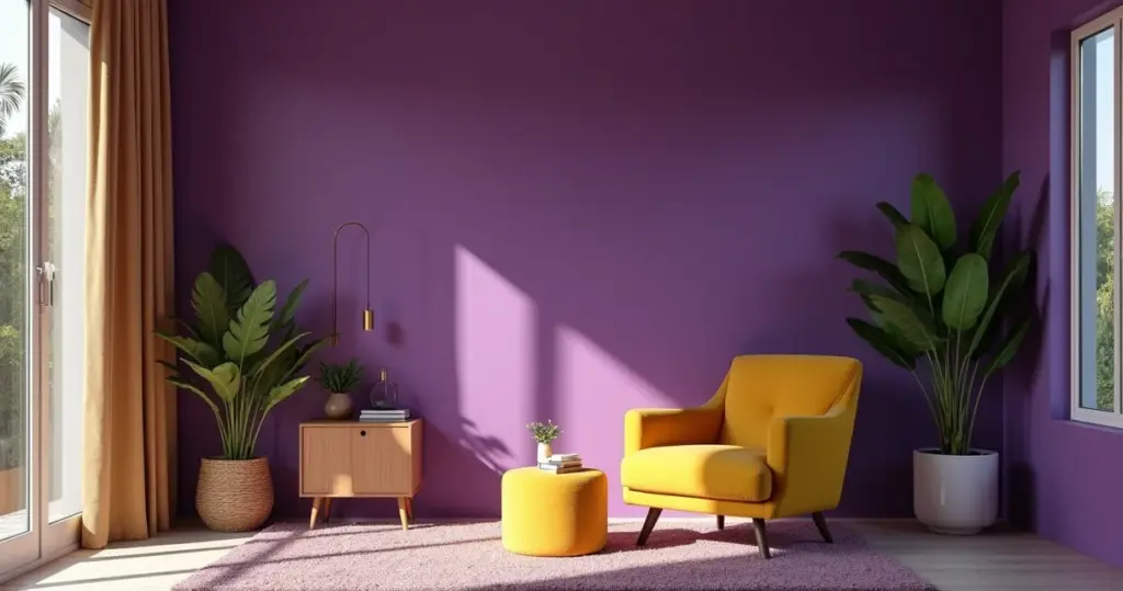12 Cores que Combinam com Roxo: Transforme Seu Espaço em 2026