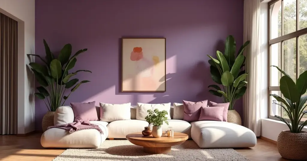 18 Combinações de Cores que Combinam com Lilás para Transformar sua Casa