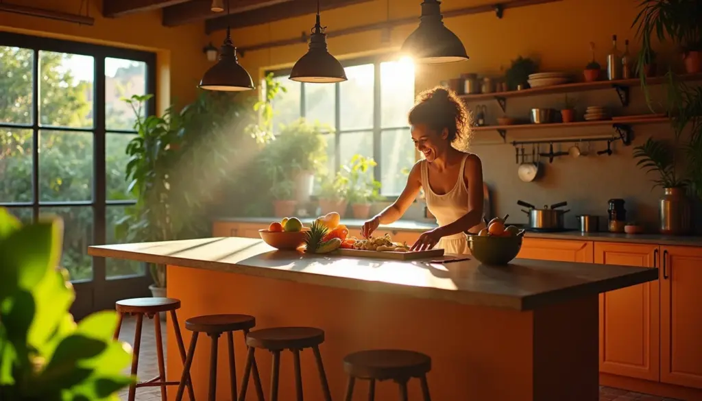 42 Ideias de Cozinha com Balcão no Meio para Não Errar