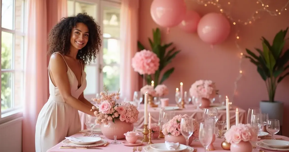 8 Combinações de Decoração Aniversário Rosa que Transformam Qualquer Festa