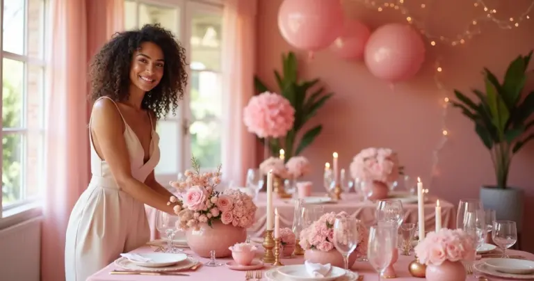 8 Combinações de Decoração Aniversário Rosa que Transformam Qualquer Festa
