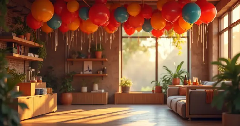15 Ideias de Decoração Black Friday com Balões que Aumentam Vendas