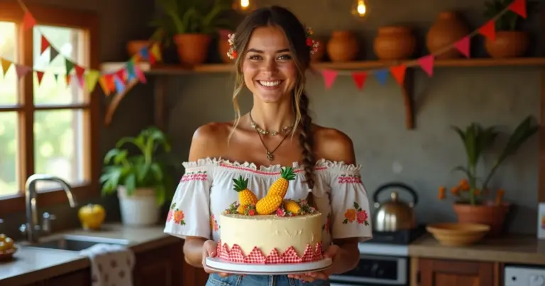 15 Ideias de Decoração Bolo Festa Junina Que Vão Arrancar Suspiros