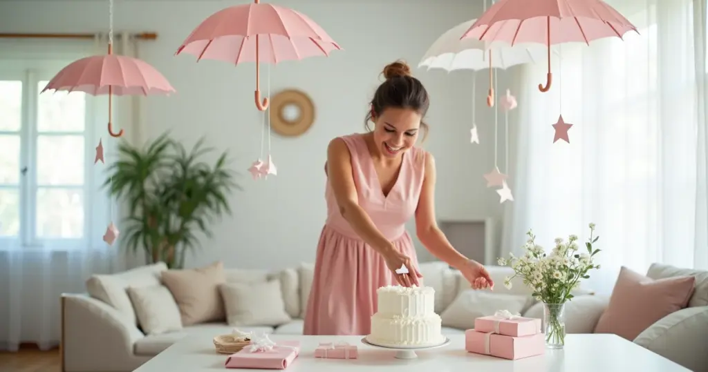 15 Ideias de Decoração Chá de Bebê Chuva de Amor Simples (Gasta R$300)