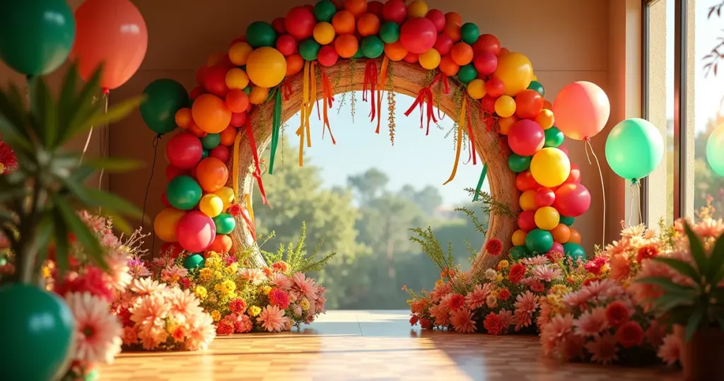 18 Ideias de Decoração com Bambolê para Festa Infantil que Criam Cenários Mágicos