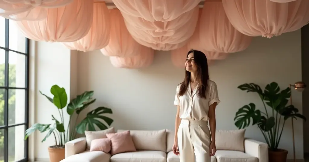 15 Ideias de Decoração com Helanca no Teto que Vão Revolucionar Seu Espaço