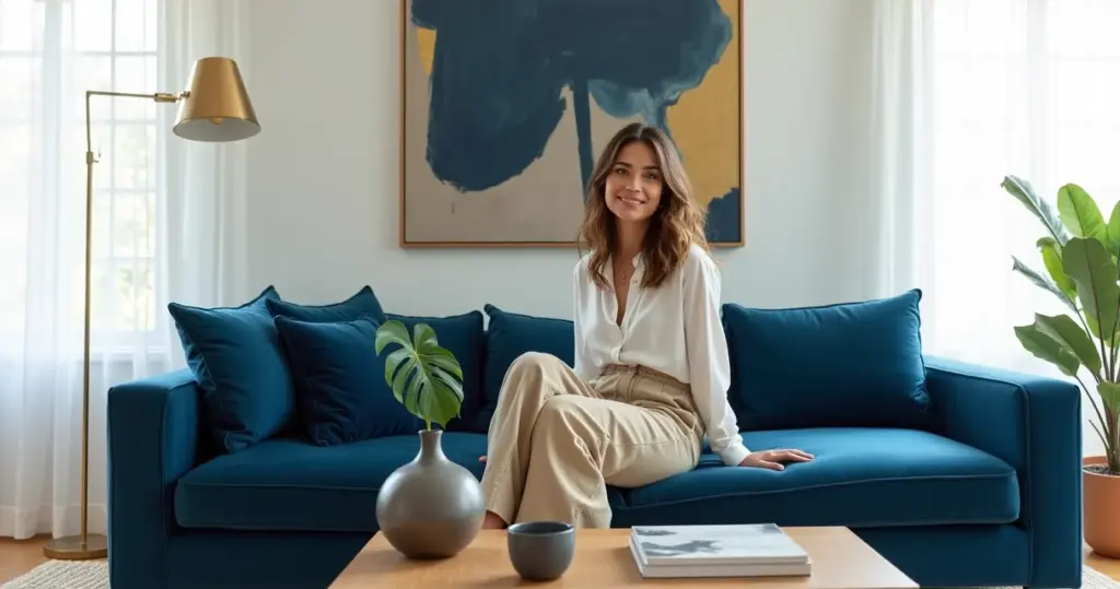 18 Ideias de Decoração com Sofá Azul que Vão Revolucionar Sua Sala