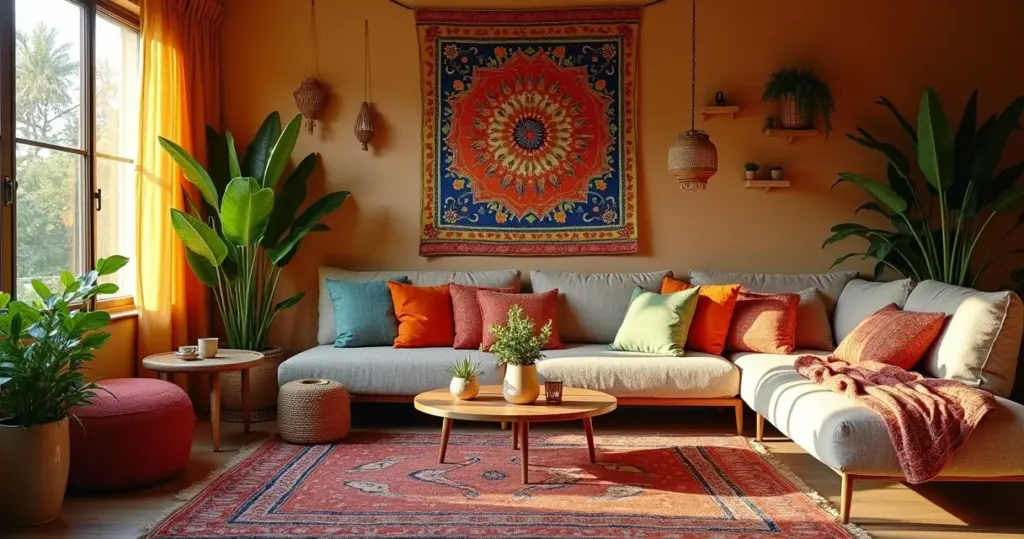 27 Ideias de Decoração com Tecidos Coloridos para Renovar sem Obra