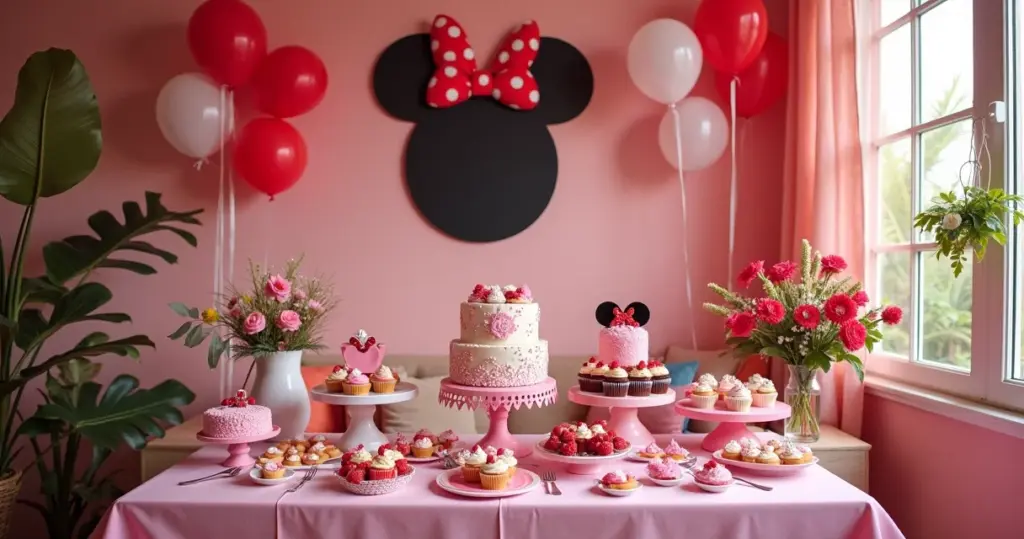 23 Ideias de Decoração da Minie para Festa Perfeita em 2026