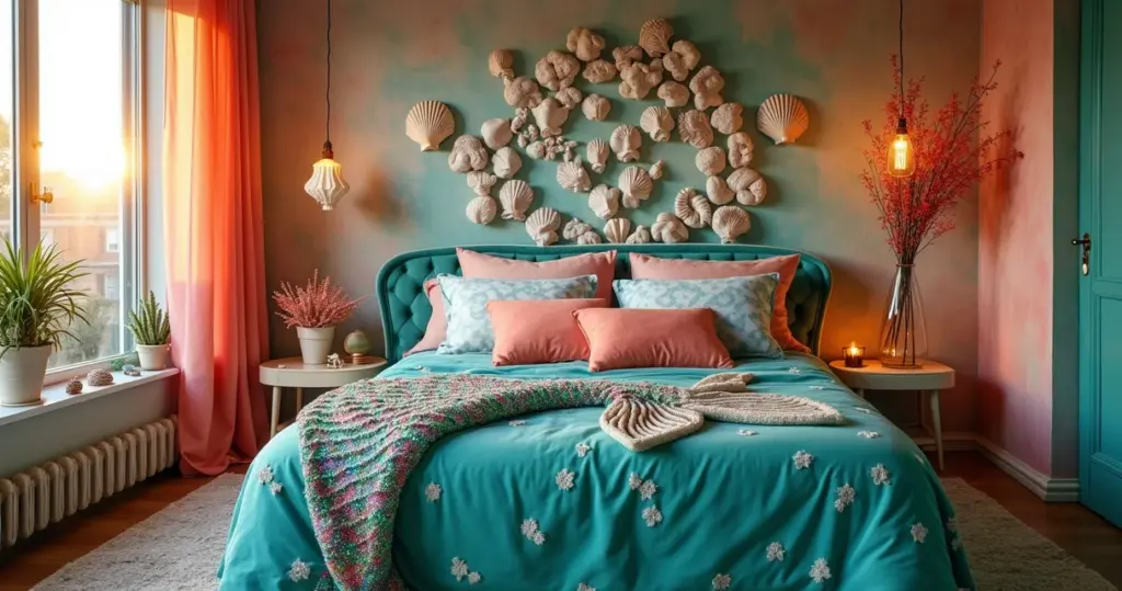 32 Ideias de Decoração da Sereia que Transformam Qualquer Ambiente em Magia 32 Ideias de Decoração da Sereia que Transformam Qualquer Ambiente em Magia