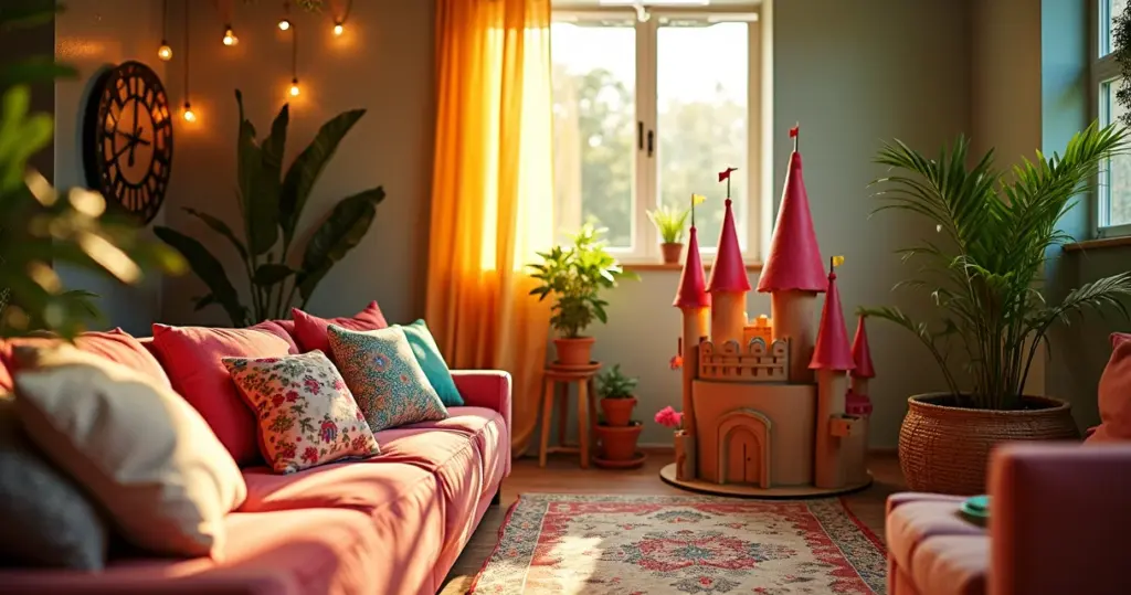 32 Ideias de Decoração das Princesas para Criar um Castelo em Casa
