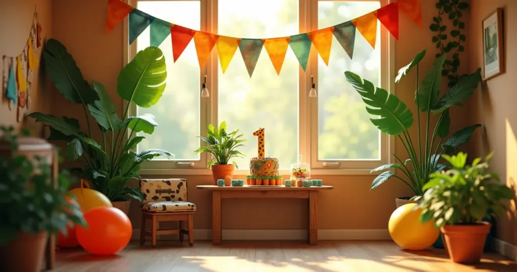 27 Ideias de Decoração de 1 Ano Menino: Do Safari Chic ao Mini Table