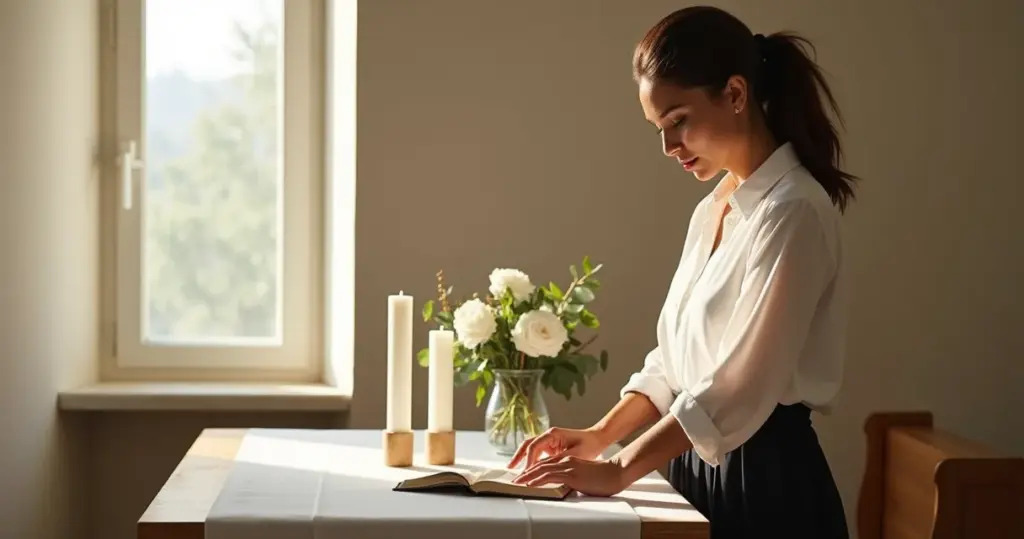 15 Ideias de Decoração de Altar Evangélico Simples (Gasta Menos de R$200)