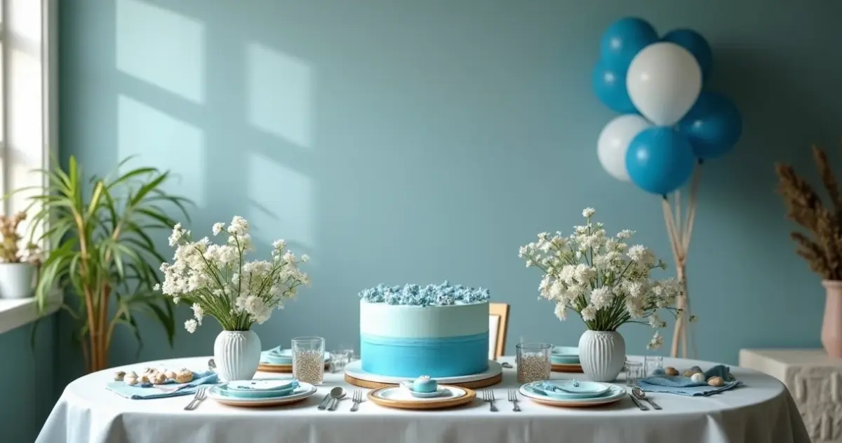 17 Ideias de Decoração de Aniversário Azul Simples (Sem Estresse!)