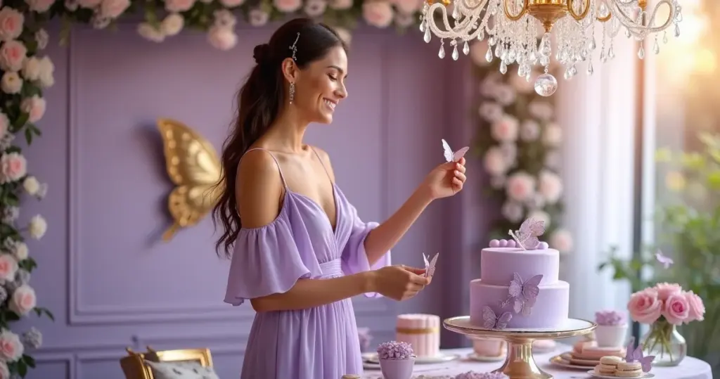 14 Ideias de Decoração de Aniversário Borboleta Lilás que Encantam