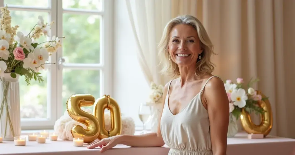 15 Ideias de Decoração de Aniversário de 50 Anos Feminino Simples (e Barata!)