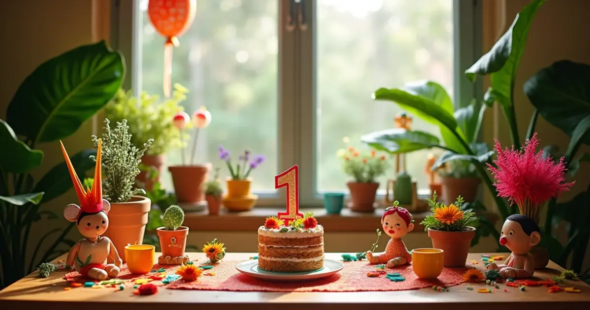 25 Ideias de Decoração de Aniversário para Bebê de 1 Ano com Maximalismo Afetivo