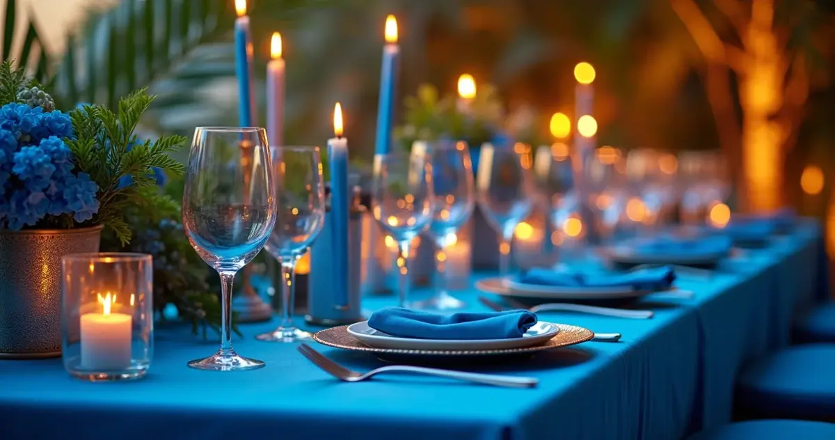 18 Ideias de Decoração de Ano Novo 2026 Azul para Festa Inesquecível