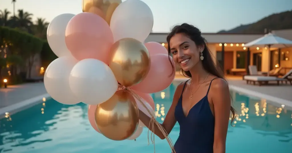 15 Ideias de Decoração de Bexiga na Piscina que Vão Arrasar na Sua Festa