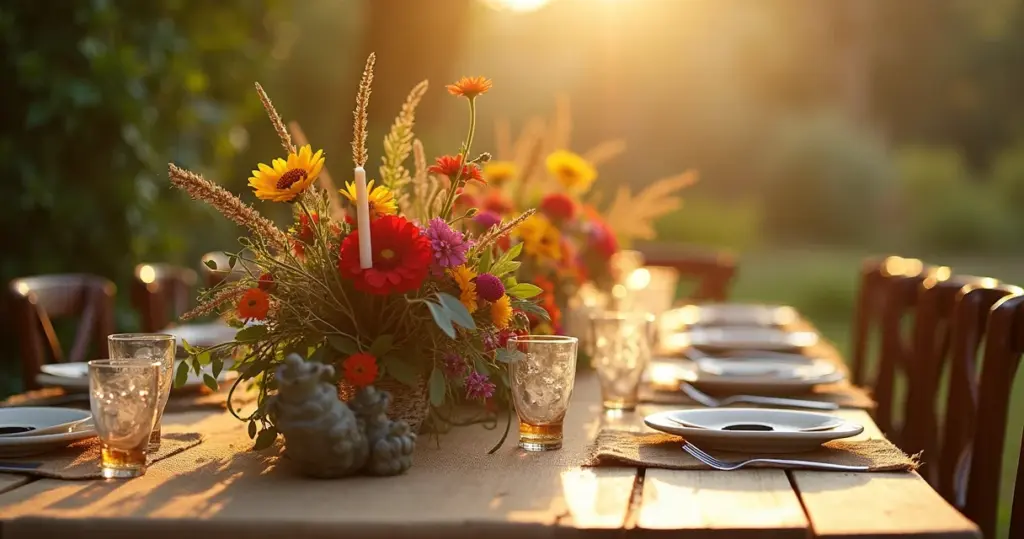 18 Ideias de Decoração de Casamento com Flores do Campo que Economizam 40%