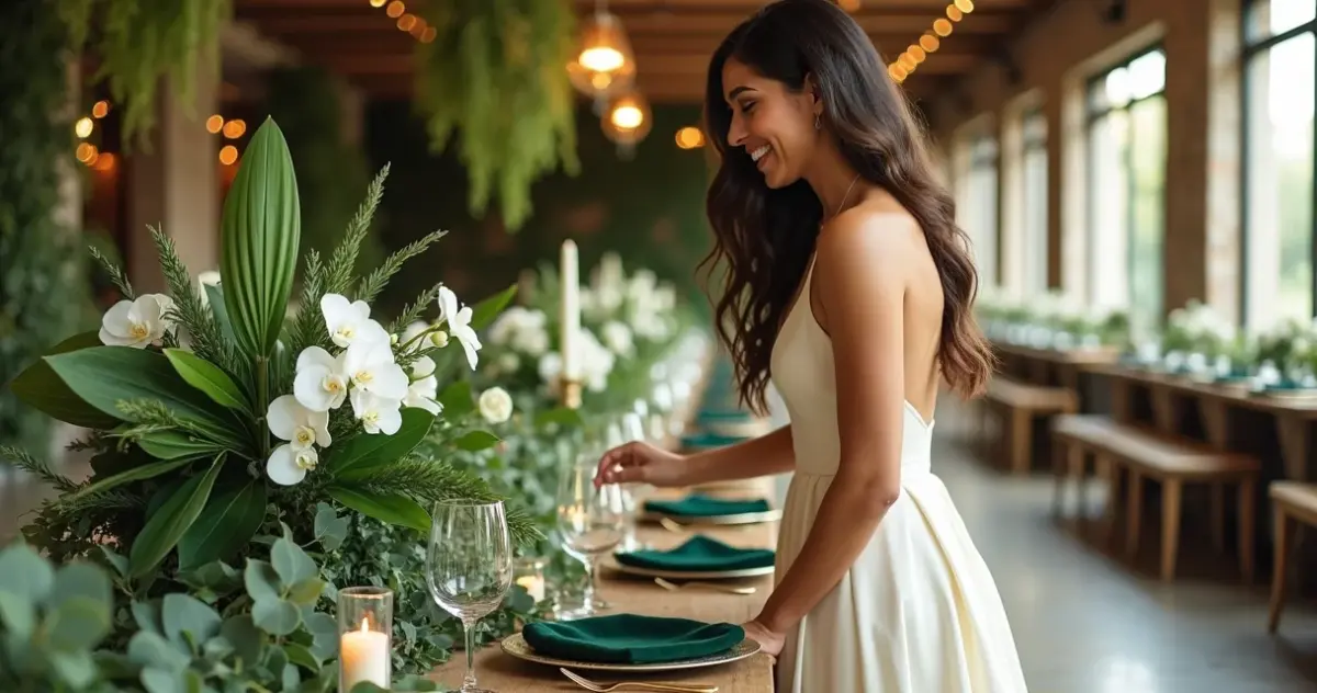 27 Ideias de Decoração de Casamento na Cor Verde que Transformam Seu Grande Dia