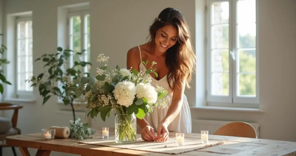 Decoração de casamento simples feito em casa: seu passo a passo para economizar 60%