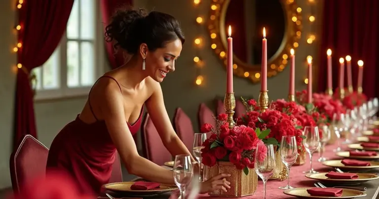 15 Ideias de Decoração de Casamento Vermelho e Dourado que Funcionam em Qualquer Estilo