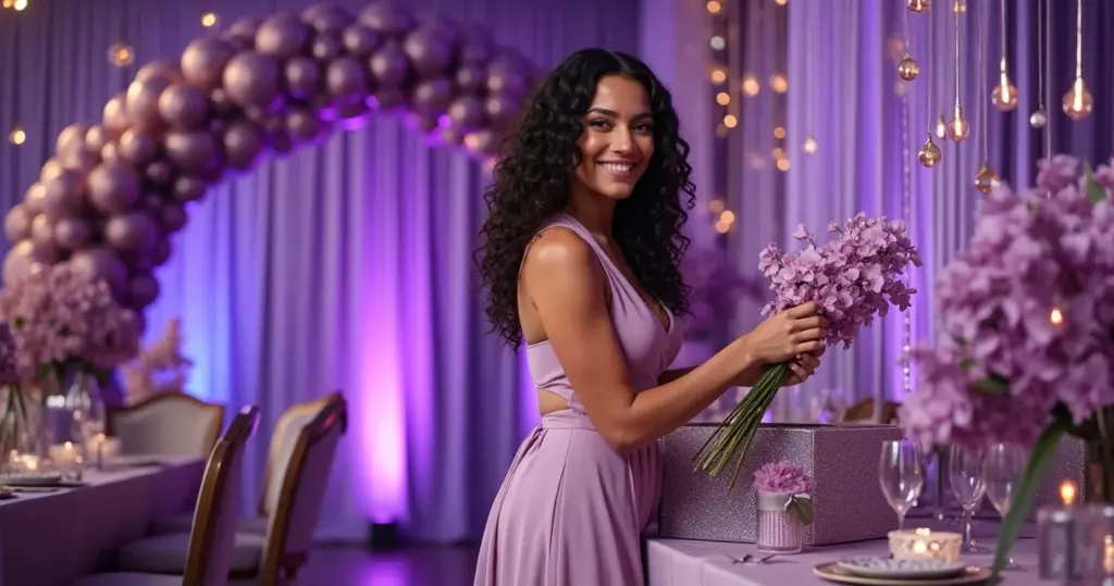 15 Ideias de Decoração de Festa Roxa para Arrasar em 2026