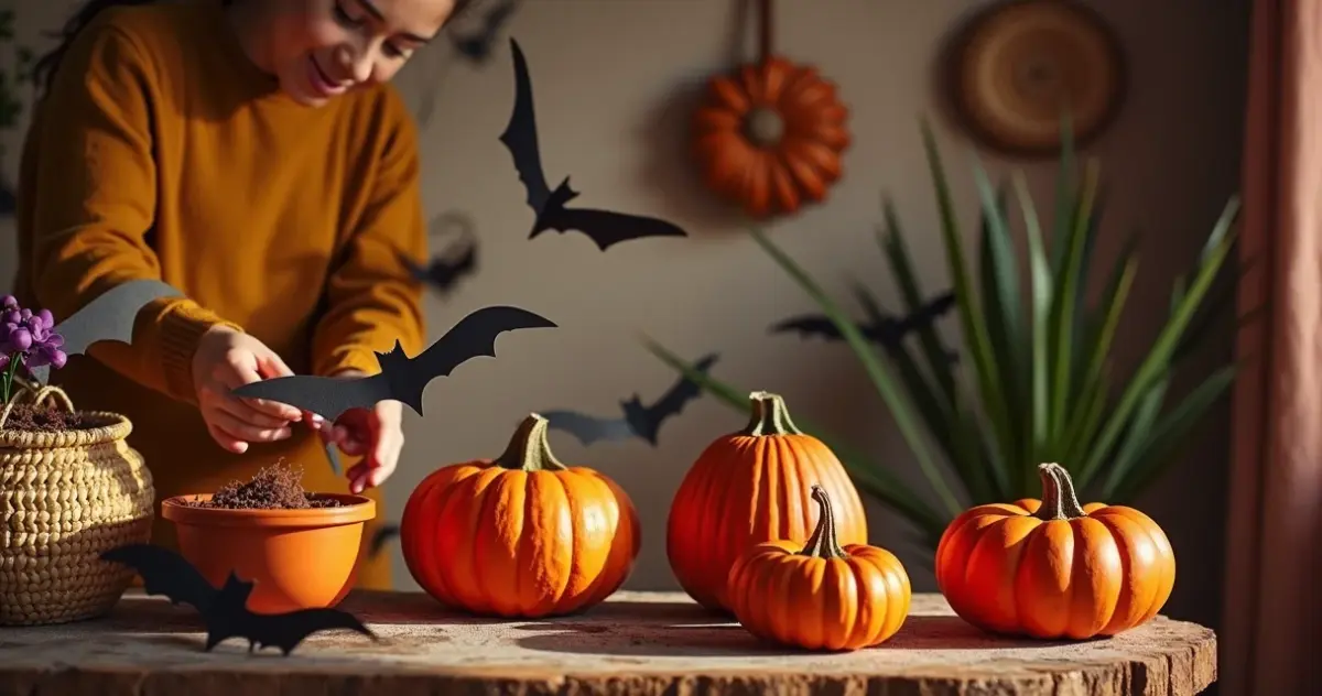 Decoração de Halloween Simples: Ideias Caseiras e Baratas Decoração de Halloween Simples: Ideias Caseiras e Baratas