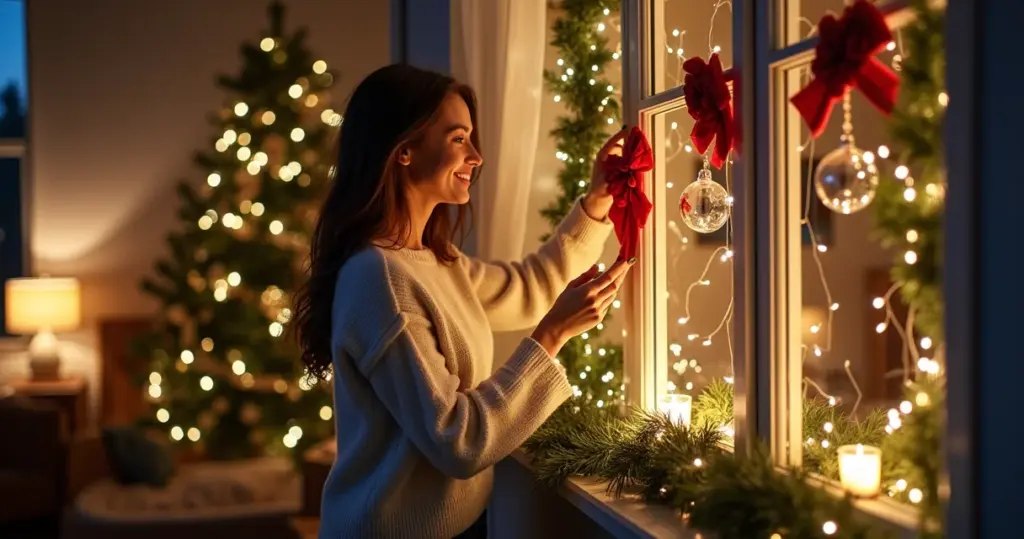 15 Ideias de Decoração de Janela para o Natal que Vão Encantar a Rua