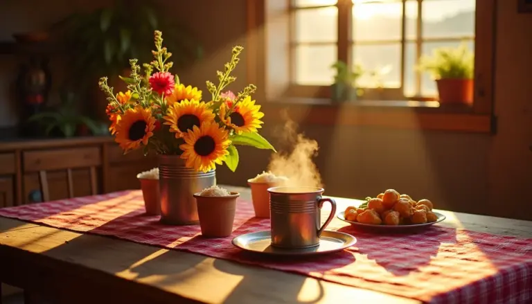 67 Ideias de Decoração de Mesa Festa Junina que Transformam Seu Arraiá