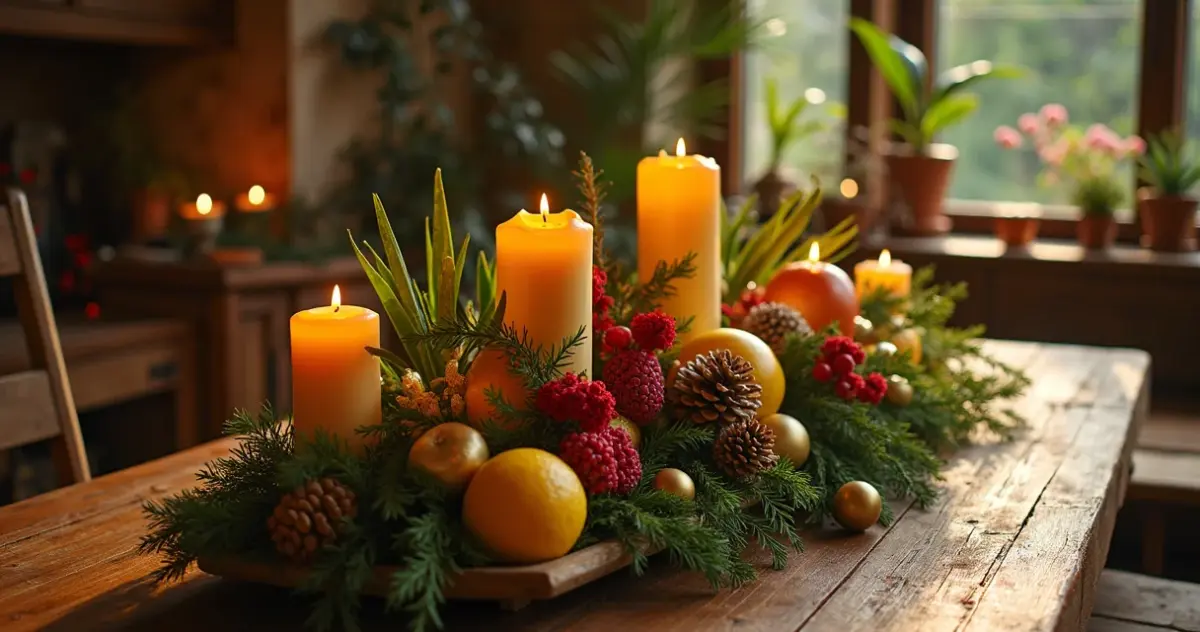 25 Ideias de Decoração de Natal Centro de Mesa para Ceia Inesquecível